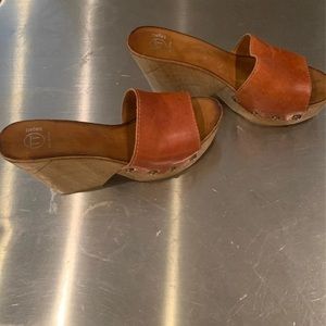 Wooden heels